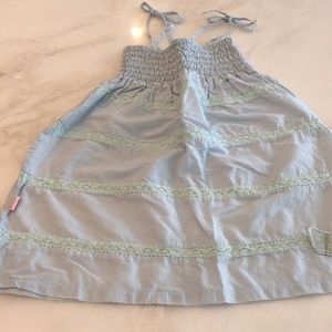 Shilav Girls Light Blue Dress-Size 3T